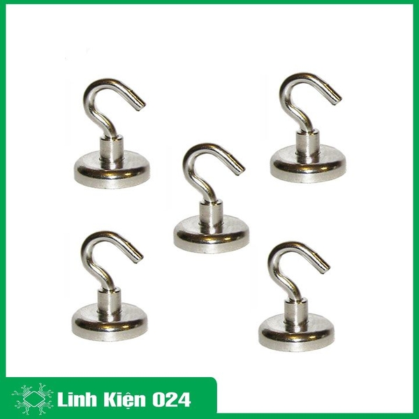 MÓC TREO NAM CHÂM D25mm 5KG SIÊU MẠNH