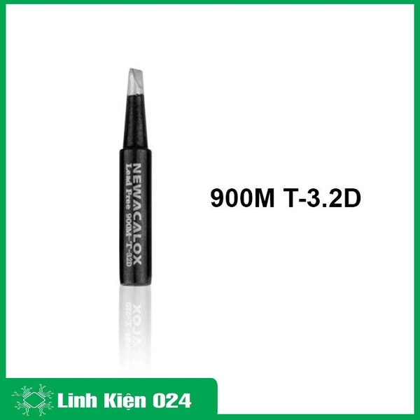 Mũi Hàn 900M Cho Máy Hàn 936/937 906 908 Loại Zin Màu Đen