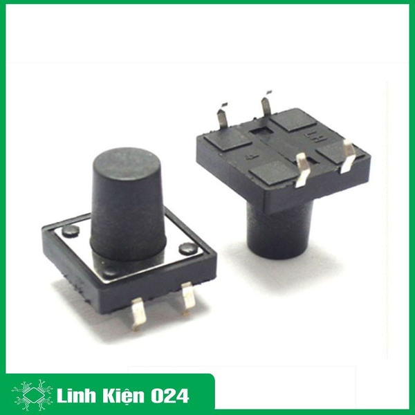 Nút Nhấn 4 Chân 12x12x10mm (K2C17-2)