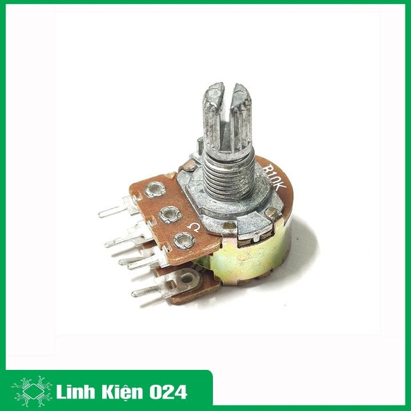 Bộ 5 Biến Trở Volum, Triết Áp Đôi 10K ( 6 Chân )