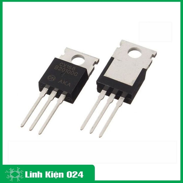 MBR20100 CT 100V 2x10A TO-220 Hãng ON