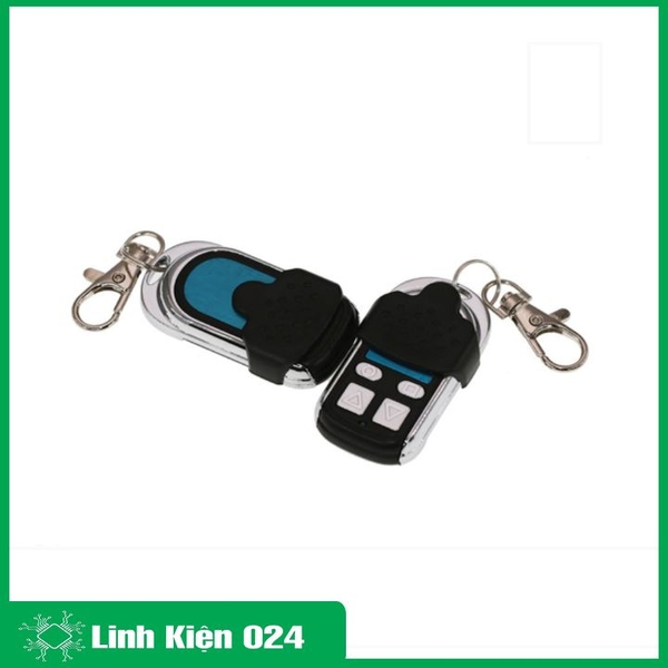 Tay Phát RF433 4 Kênh Học Lệnh Vỏ Sắt K4E10