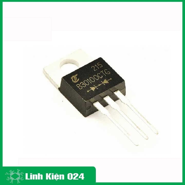 MBR30100 CTG 100V 30A Kiểu Chân TO220 (K9C5)