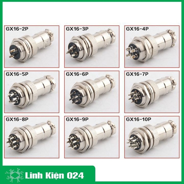 Đầu Jack Tay Hàn GX16