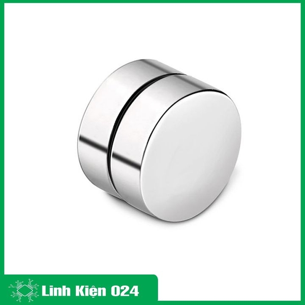 Bộ 2 Viên Nam Châm Đất Hiếm 12x5mm ( Từ Tính Hút Cực Mạnh )