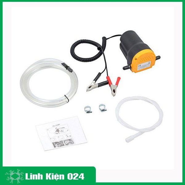 Bơm Nhiên Liệu Ô Tô Tự Mồi 12V/24V 60W ( BH : 1 tháng )