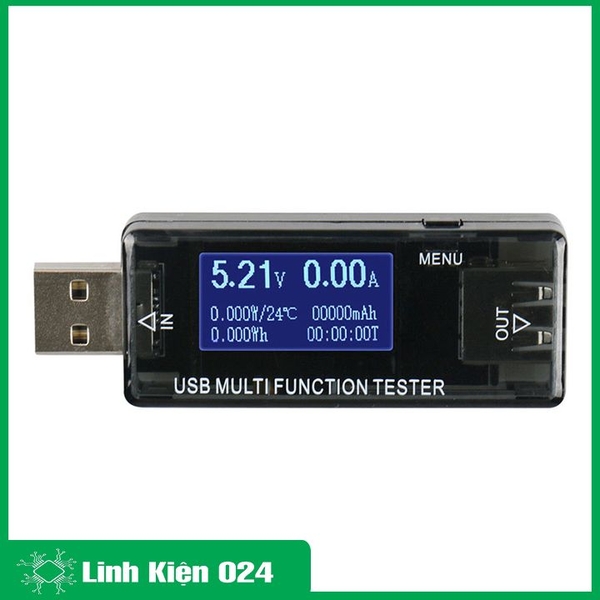 USB Đo Dòng - Đo Áp V4 4V-30V 3.5A MX16