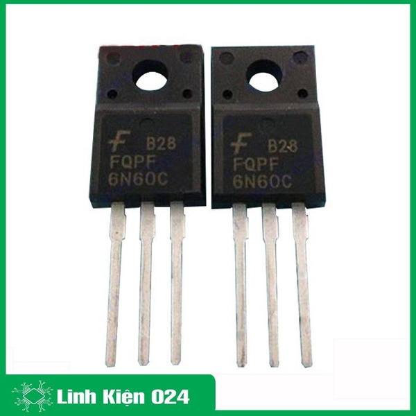 MOSFET 6N60 TO-220 6A 600V N-1CH (K9C1)