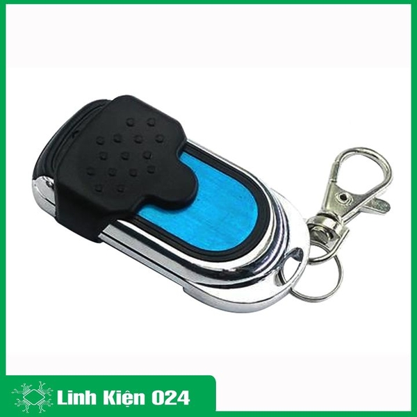 Tay Phát RF433 4 Kênh Học Lệnh Vỏ Sắt K4E10