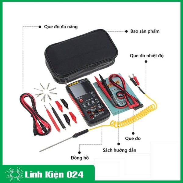 Đồng Hồ Đo Vạn Năng ANENG Q1 Siêu Phẩm Chính Hãng (BH 06 Tháng)