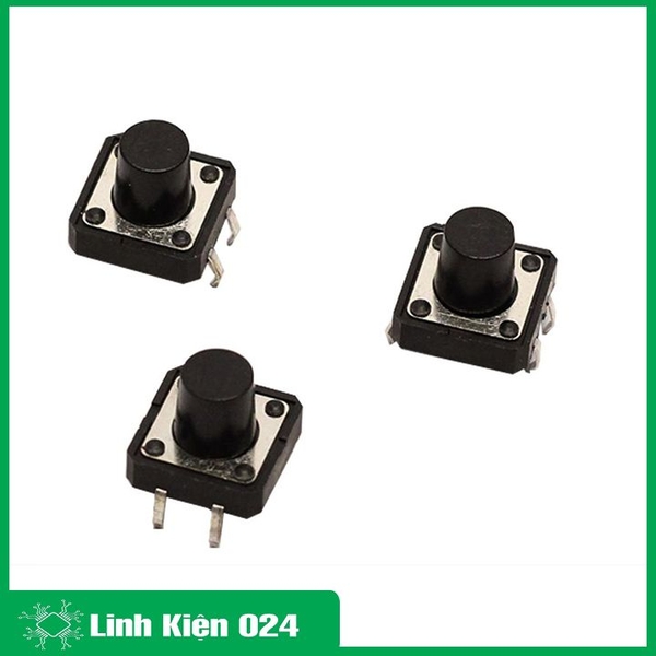 Nút Nhấn 4 Chân 12x12x10mm (K2C17-2)
