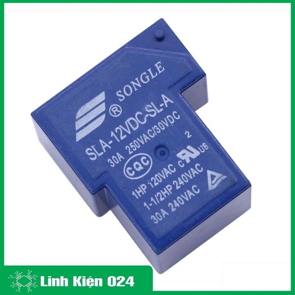 Công Tắc Chuyển Đổi - Relay Songle SLA 30A - 24V 6 Chân (K4F6)