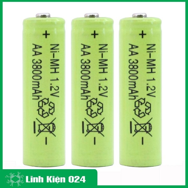 Pin Sạc Ni-MH AA 1.2V 3800mA (K2E12)
