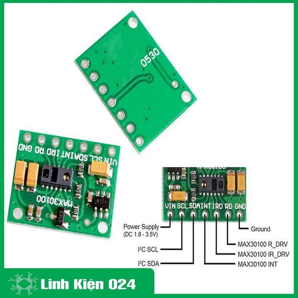 Module Cảm Biến Nhịp Tim Và Oxy Trong Máu MAx 30100 (K3F18-1)