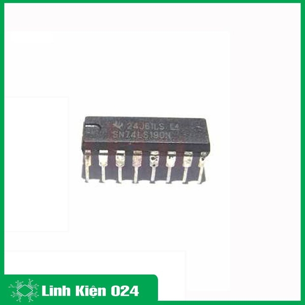 74LS190 Up/Down Decade Counter DIP16 (K9G10)