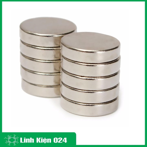 Bộ 2 Viên Nam Châm Đất Hiếm 12x5mm ( Từ Tính Hút Cực Mạnh )