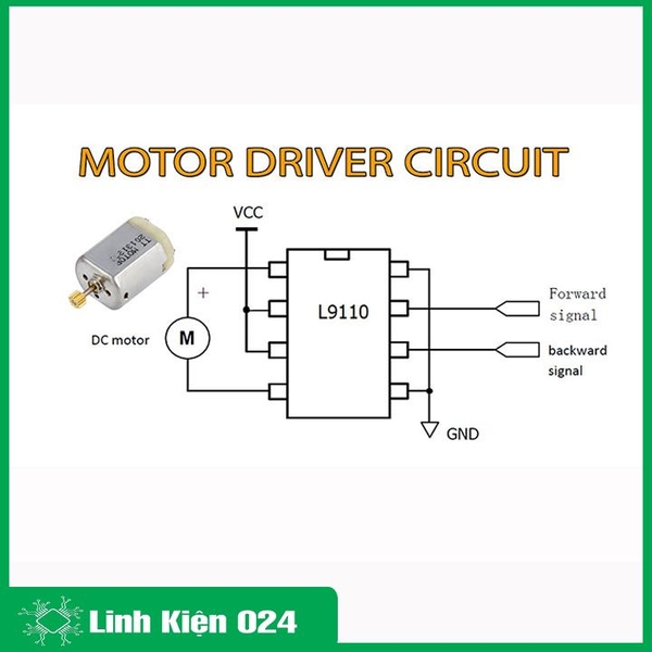 L9110 Mạch Cầu H DIP-8 (K9E11)