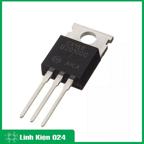 MBR20100 CT 100V 2x10A TO-220 Hãng ON