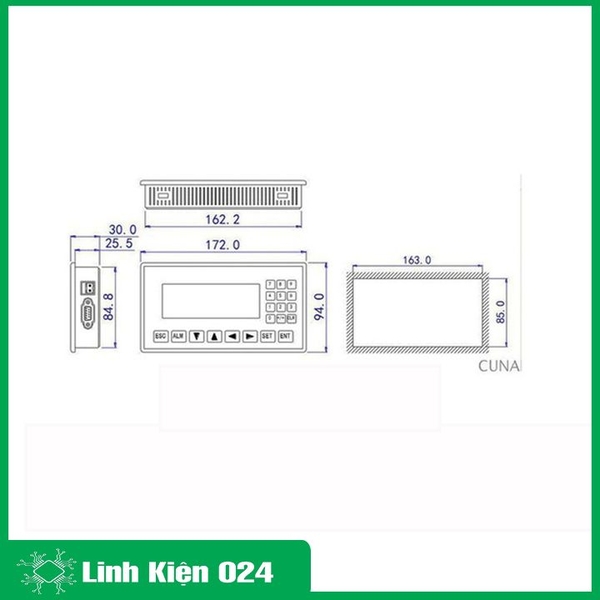 Màn Hình HMI OP320-A V8.0 ( BH : 3 tháng )
