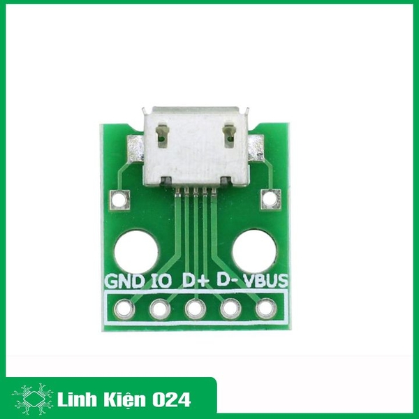 BO CHUYỂN MICRO USB-5P TO 2.54MIL DIP (K2H10-1)
