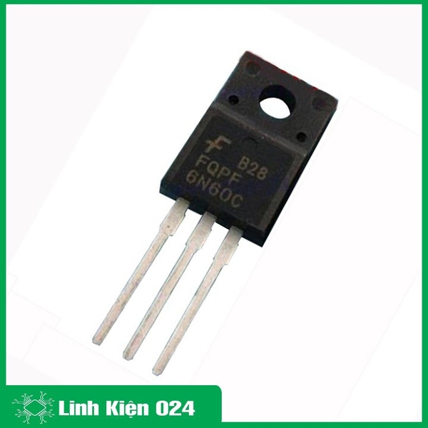 MOSFET 6N60 TO-220 6A 600V N-1CH (K9C1)