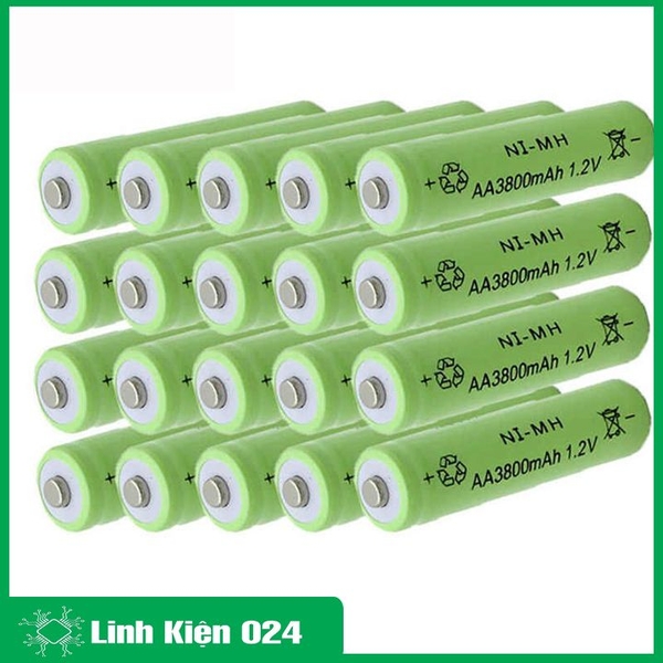 Pin Sạc Ni-MH AA 1.2V 3800mA (K2E12)