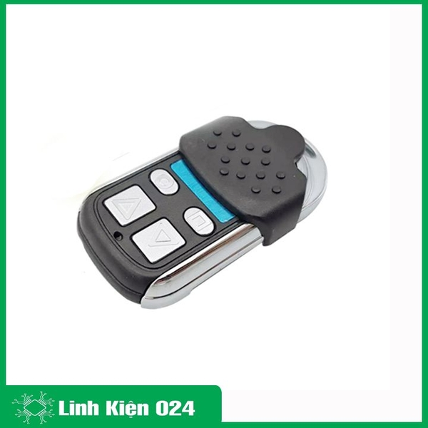 Tay Phát RF433 4 Kênh Học Lệnh Vỏ Sắt K4E10
