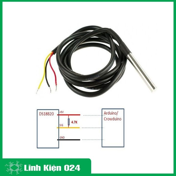 DÂY ĐO NHIỆT ĐỘ DS18B20 (K3H13)