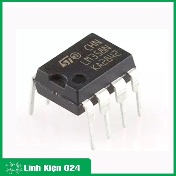 LM358 DIP8 (IC Khuếch Đại Thuật Toán) - 5 Con