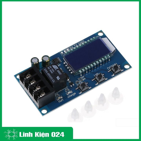 Mạch Sạc Acquy Tự Ngắt Bảo Vệ Quá Tải Hẹn Giờ Sạc XY-L10A 6VDC-60VDC 10A (K2B5)