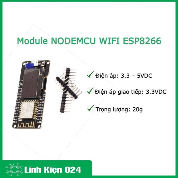 Module NODEMCU WIFI ESP8266 OLED NODEMCU 0.96 inch (K3D4-1)