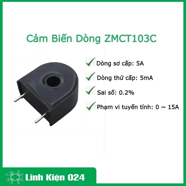 Cảm Biến Dòng ZMCT103C 5A/5mA (K3A17-1)
