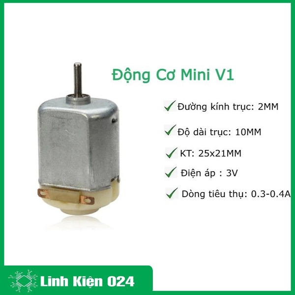 Động Cơ Mini V1 3VDC-9VDC (k1h11)