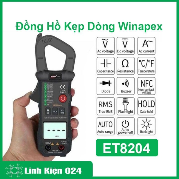 Đồng Hồ Kẹp Dòng Winapex 8204