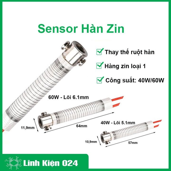 Lõi Ra Nhiệt Loại Zin Sensor Của Máy Hàn 220VAC
