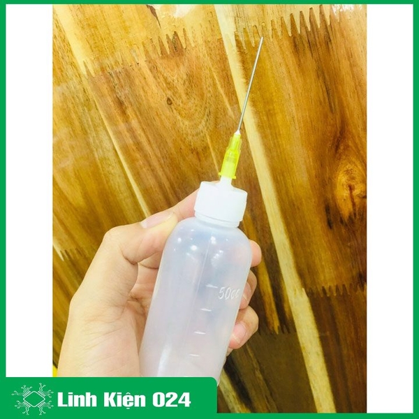 Lọ Đựng Dung Dịch 50Ml Kèm Kim Tiêm Tiện Lợi