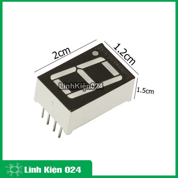 Led 7 Thanh Anot Chung 0,56Inch ( Sáng Đỏ )
