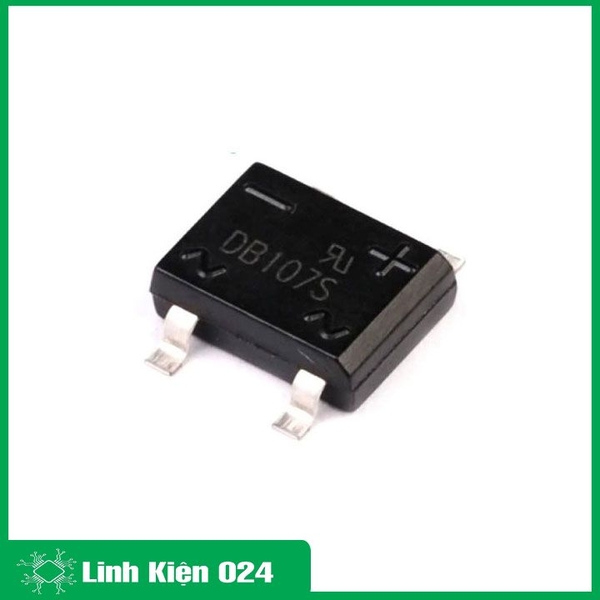 Diode Cầu 1A Dán DB107S