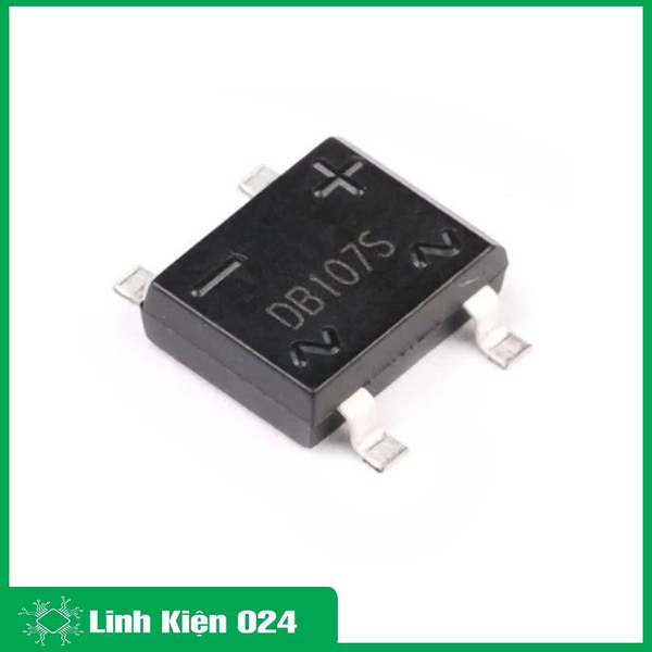 Diode Cầu 1A Dán DB107S