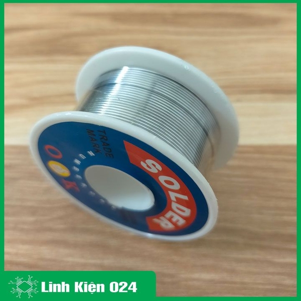 Thiếc Oke Hàng Chính Hãng 0.8mm 63/37 Cuộn 50g