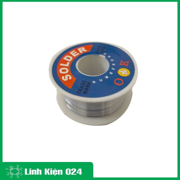 Thiếc Oke Hàng Chính Hãng 0.8mm 63/37 Cuộn 50g