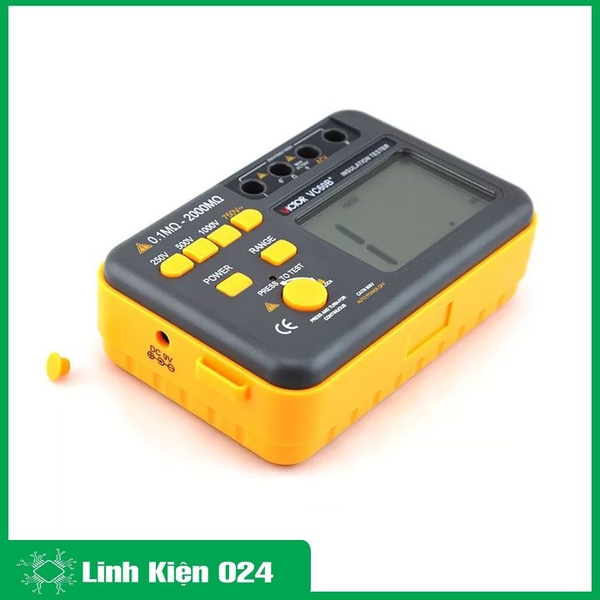 Đông Hồ Đo Điện Trở Cách Điện Megohm Kỹ Thuật Số VC60+