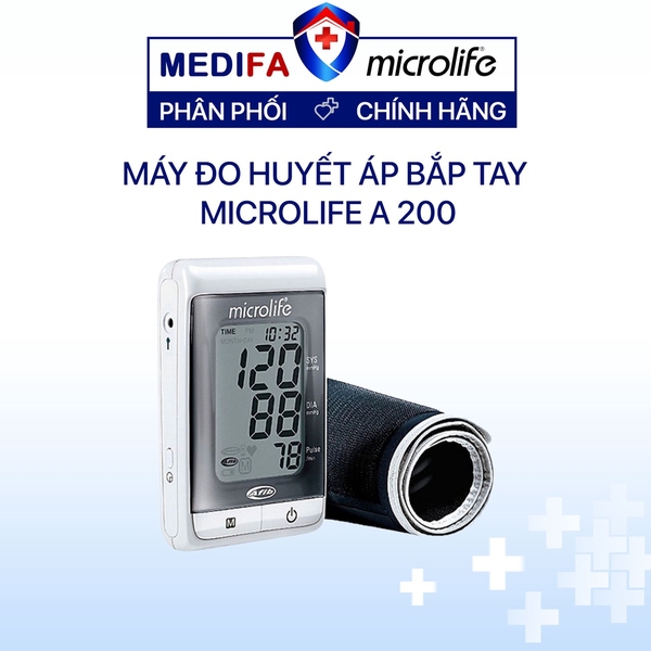 Máy đo huyết áp bắp tay Microlife A200