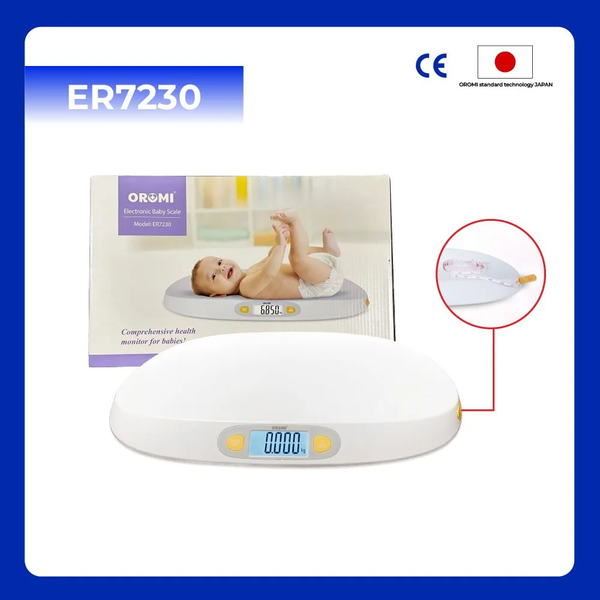 Cân Điện Tử Trẻ Em Kèm Thước Đo Oromi ER7230