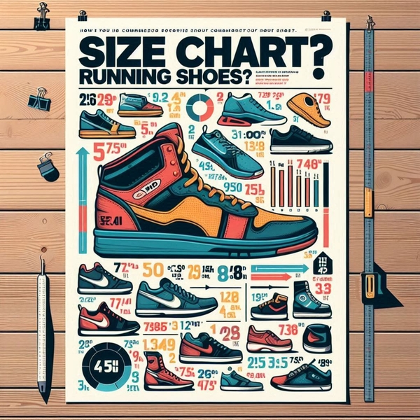 HƯỚNG DẪN CHỌN SIZE GIÀY CHẠY BỘ PHÙ HỢP