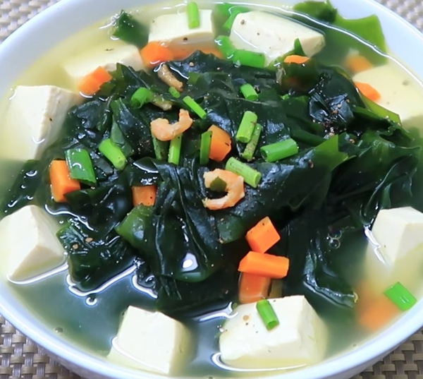 Canh Miso Rong Biển Đậu Hủ Khô Gói 100g