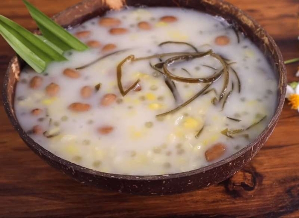 Bật mí cách nấu chè đậu xanh nước cốt dừa thơm ngon cả nhà đều mê | Tinh hoa quê nhà