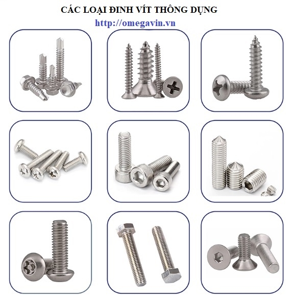 Ốc vít các loại Ốc Vít Các Loại