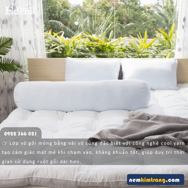 Ruột gối ôm Cool Edena - CHÍNH HÃNG, CAO CẤP3