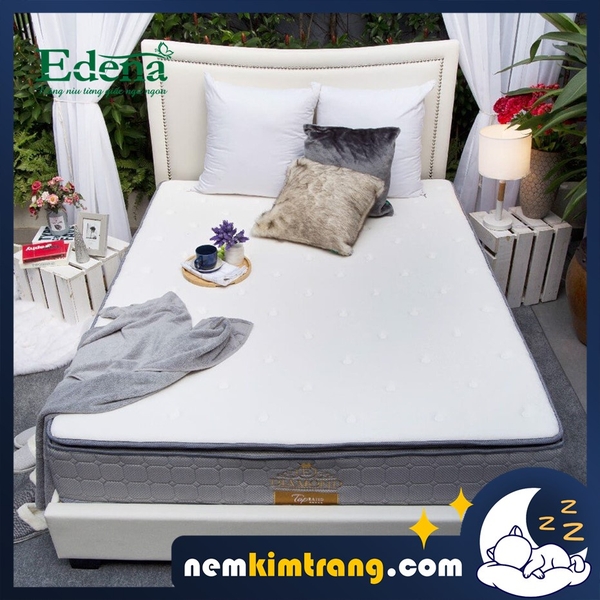 Nệm Lò Xo Túi Diamon Edena